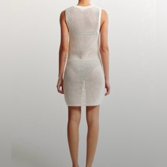 Abercrombie crochet minidress beach cover up - small - Picture 3 of 5